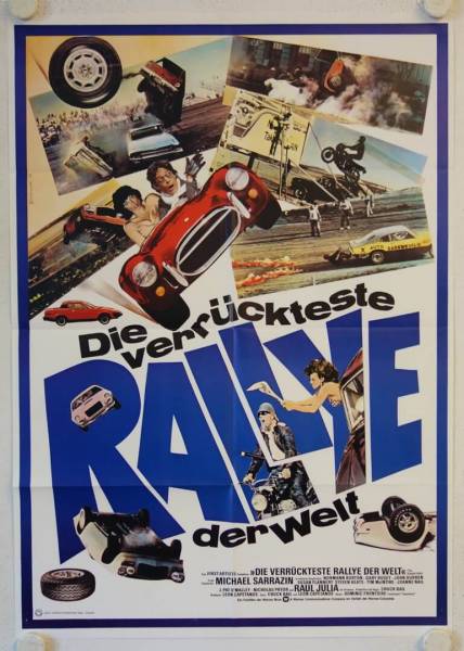 Die verrückteste Rallye der Welt originales deutsches Filmplakat